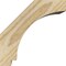 Ekena Millwork 6"W x 6"D x 6"H Imperial Rough Sawn Knee Brace, Douglas Fir BRC06X06X06IMP00RDF - alternate 4